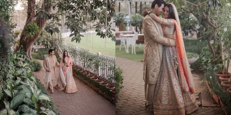 Intimate Mumbai Wedding With Outfits Designed By The Groom's Mother