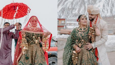 Brrr! This Couple Got Married In Spiti Valley At -25° Celsius!