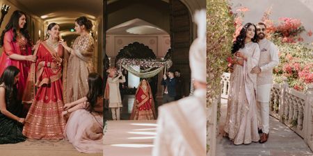 Jaipur Wedding With A Quintessential Bride In Red