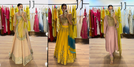 WMG Store Visit: This Bride Found Her Dream Sangeet Lehenga In Shahpur Jat, Delhi