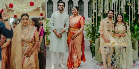 Stunning Andhra Wedding With A Bride Who Aced 8 Gorgeous Bridal Looks!