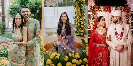 Super Stylish Amritsar Wedding With A Special Bridal Entry