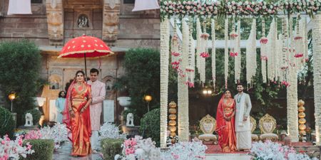 Destination Wedding In Rajasthan With 2 Wedding Ceremonies & A Regal Touch