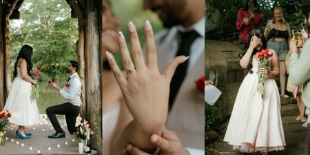 #WMGRealStories: This NYC Proposal Is Straight Out Of A Hollywood Rom-com!