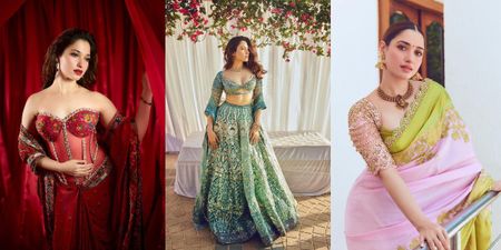 Unending Wedding Inspiration From Tamannaah Bhatia's Wardrobe!