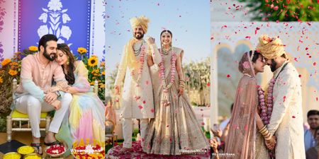 Beautiful Sundowner Wedding In Mumbai Full Of Endearing Portraits