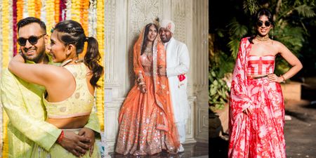 'Crazy & Quintessential' Mumbai Wedding With A Boho Bride