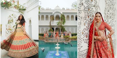 GORG Udaipur Wedding With A Bride In 2 Iconic Sabyasachi Looks