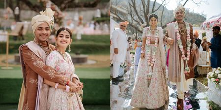 Dreamy Hilltop Wedding With A Radiant DIY Bridal Makeup Look!