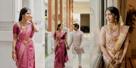 This Bride Styled Two Unique Looks For Her Engagement