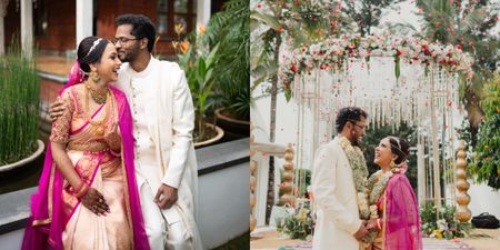 Beautifully Intimate Telugu Wedding At A Villa In Bangalore