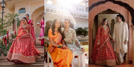 Regal Jaipur Wedding Celebrating A Blend of Muslim & Marathi Traditions