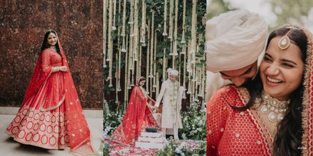 A Serene Goa Wedding With The Sweetest Airport Love Story & Pin-Worthy Details!