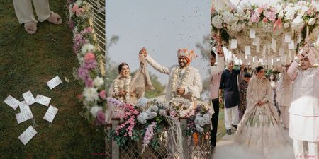 A Grand Gwalior Wedding With A Unique DIY Phoolon Ki Chadar