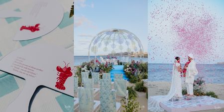From Glass Mandap To A Lobster-Themed Haldi, This Malta Wedding Was Absolutely Epic!
