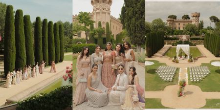A Spanish Fairytale Wedding With Dreamy Details & Celebrity Bridesmaids!