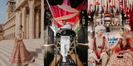 A Treadmill Baraat & Music At Its Core: This Palace Wedding Ate & Left No Crumbs!