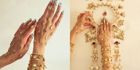 #NewTrendAlert: This Bejewelled Mehendi is the Prettiest Wedding Trend We’ve Seen All Year!