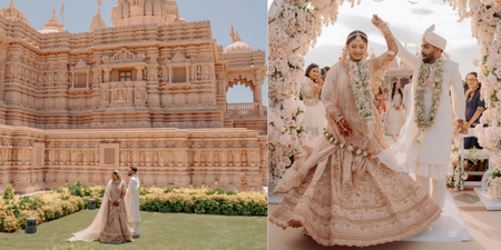 Tradition Met Modern Magic At This Sunkissed Temple Wedding In LA!