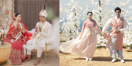 This Indo-Korean Wedding In Greece Melted Our Hearts!