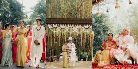 This All-Gold Bridal Look With Kaleere Is The Perfect South-Meets-North Wedding Moodboard!