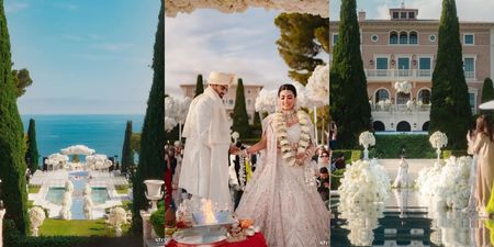 This Cannes Wedding Is Basically The Most Gorgeous Moodboard Come to Life!