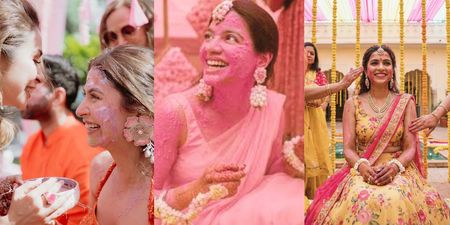 Is This Dreamy Rose Pink Ubtan The New Haldi?