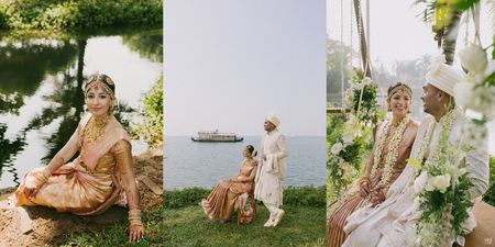 A Riverside Wedding In Kumarakom That Blended Rustic Charm With Quiet Luxury!