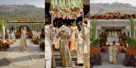 This Bangalore Wedding Had Modern Venue Vibes + Main Character Bridal Energy!