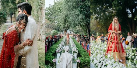 A Garden Wedding In Jaipur Which Was Easy, Breezy & Beautiful!