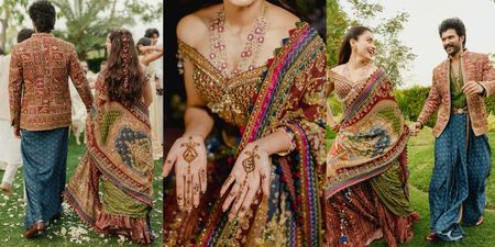 Rashmika Mandanna & Vijay Deverakonda's Mehendi Look Is Pure Art!