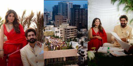 This Celebrity Couple Ditched The Big Fat Wedding For A Sunset Ceremony At Home