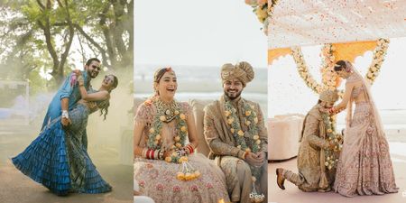 This Goa Wedding Felt Like A Mini Vacation With Some Fun, Offbeat Style Moments