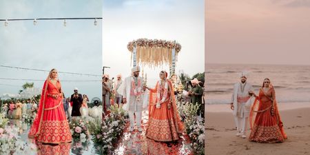 An Intimate Goa Wedding That Blended Luxury, Love & Stunning Beachside Views!