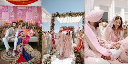 A Pretty Celebrity Wedding In The Hills With The Most Ethereal Energy!