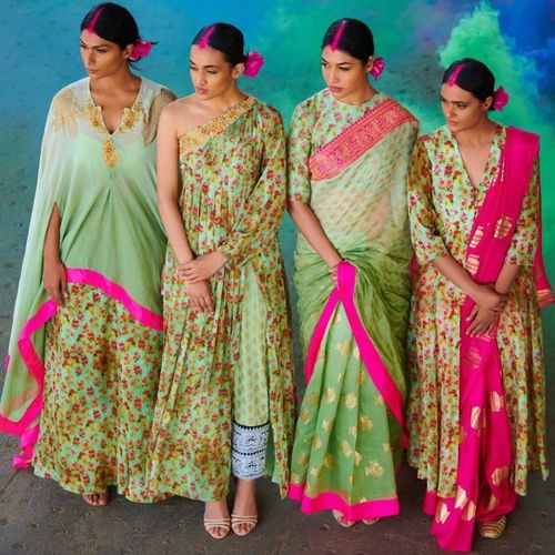 unique mehendi outfits