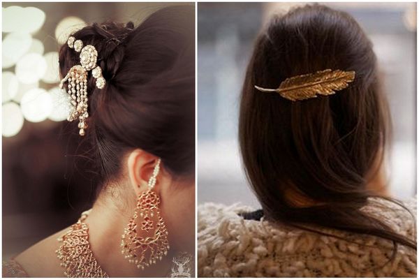 India Hair Jewelry Maang Tikka Sun and Moon Chanran Sooriyan stones