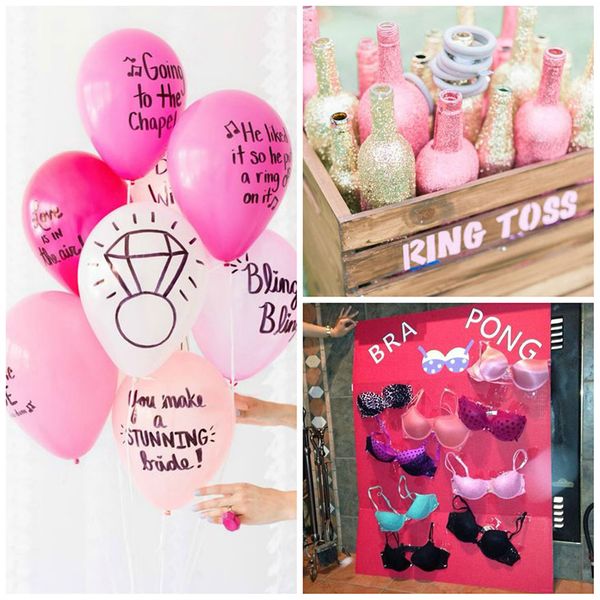 Bachelorette Bra Pong DIY  Bridal bachelorette party, Winery