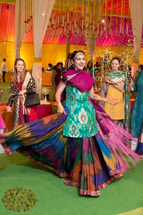 Bollywood haldi Wedding Dulhan Haldi Mehndi Fashion Western Engagement  Party Wear Sisters Wedding lehenga choli