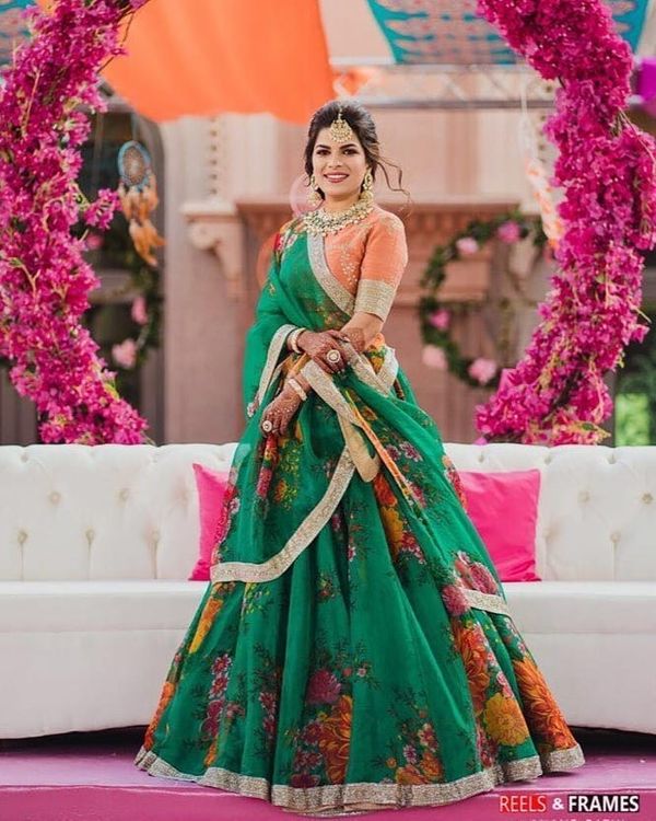 How To Pick The Right Lehenga Border For Your Height!