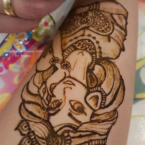 cartoon mehndi design - YouTube