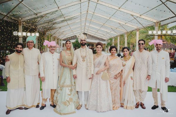 11 Families Who Coordinated Their Outfits To Perfection For The Big Day! |  WedMeGood