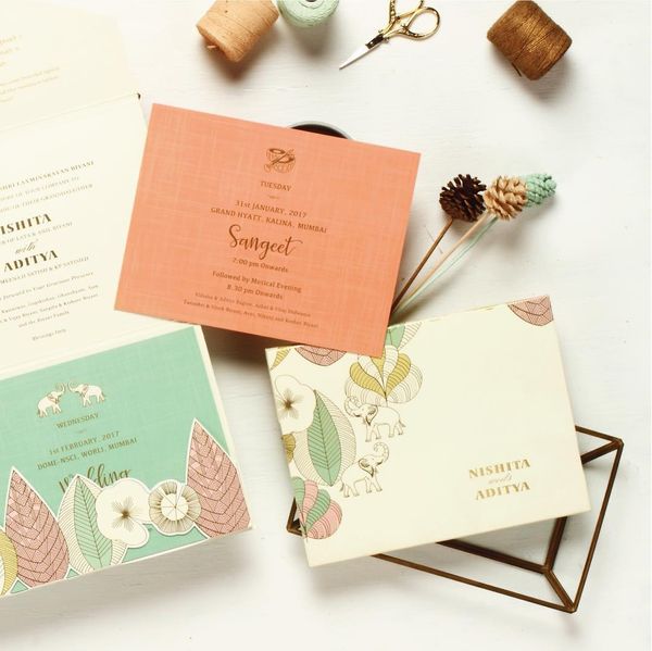 30+ Unique Standout Wedding Invites You've Just Got To See! | WedMeGood