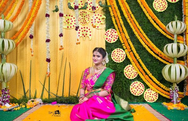 Nithya's Half-Saree Ceremony - Festa Rentals and Decoration | Facebook