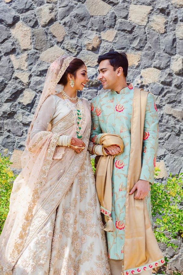 The Newest Ways To Colour Coordinate With The Groom WedMeGood