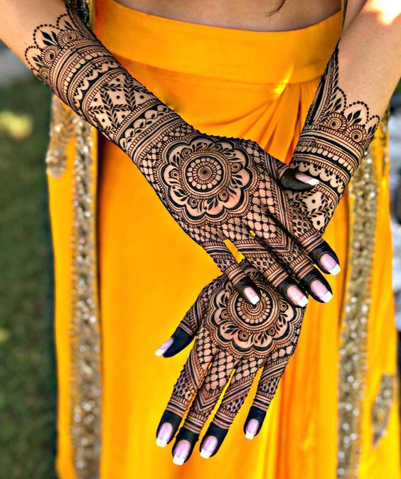 Indian Bridal Mehndi Designs 2022