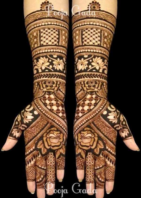 8 Types of Henna / Mehndi Designs to Inspire You - Latest Handmade