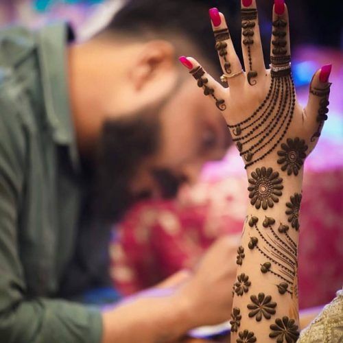 Arabic Mehndi Designs 30 Arabic Bridal Mehndi Designs Wedmegood