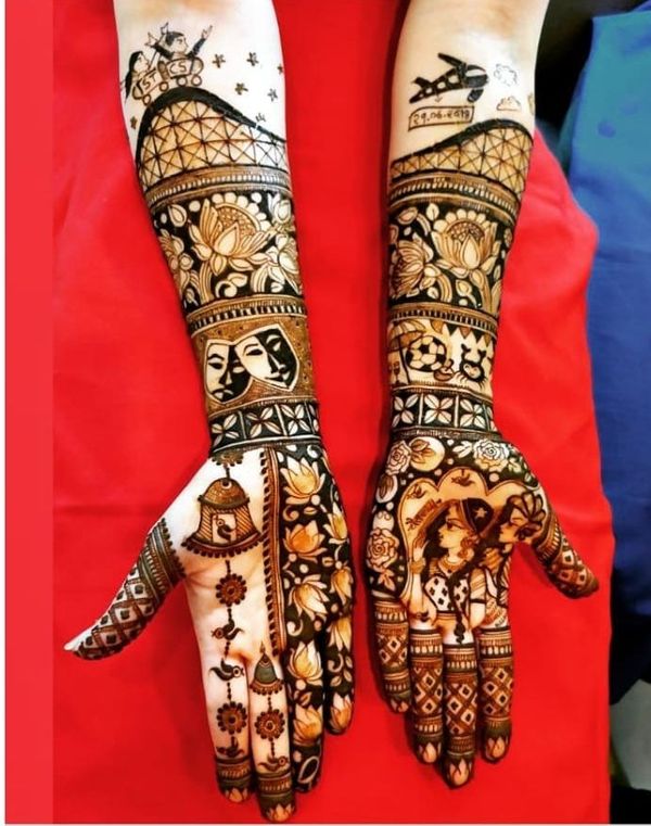 Best full hand Mehndi designs of 2022's