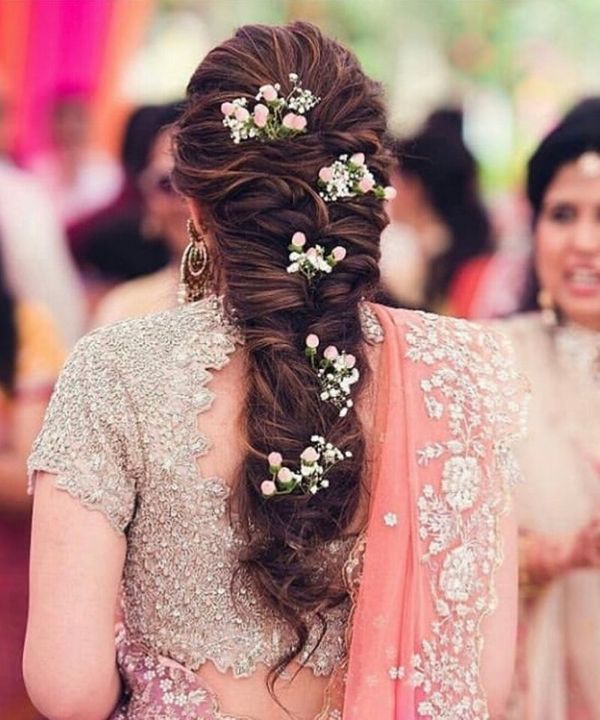 Hair Mystery Luxury Salon on Instagram Engagement Bride  by AnuSha In 2  days 3rd Bride in Blue Gown  99587963219910374346